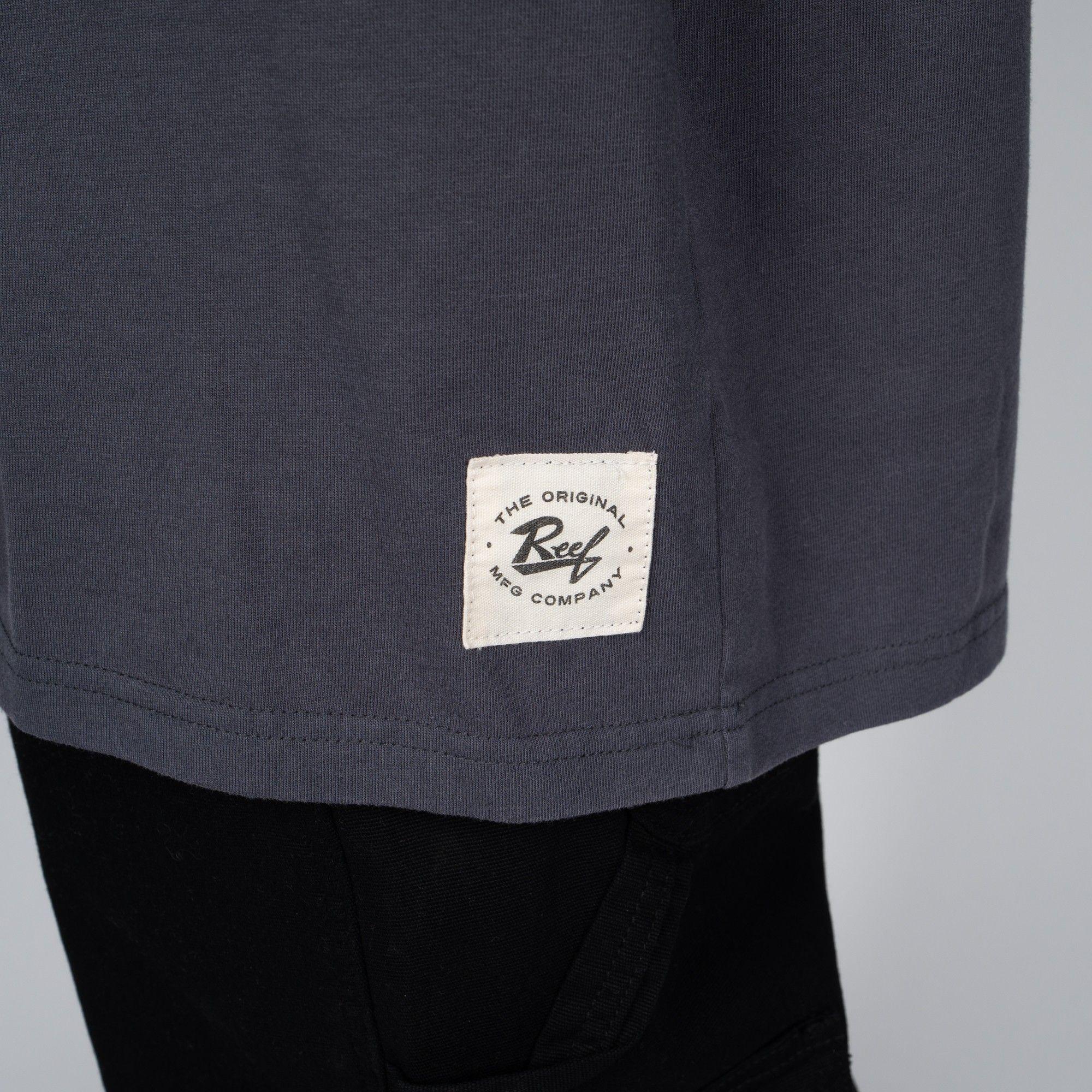 Polera Reef Men Basic Dark Gray-1