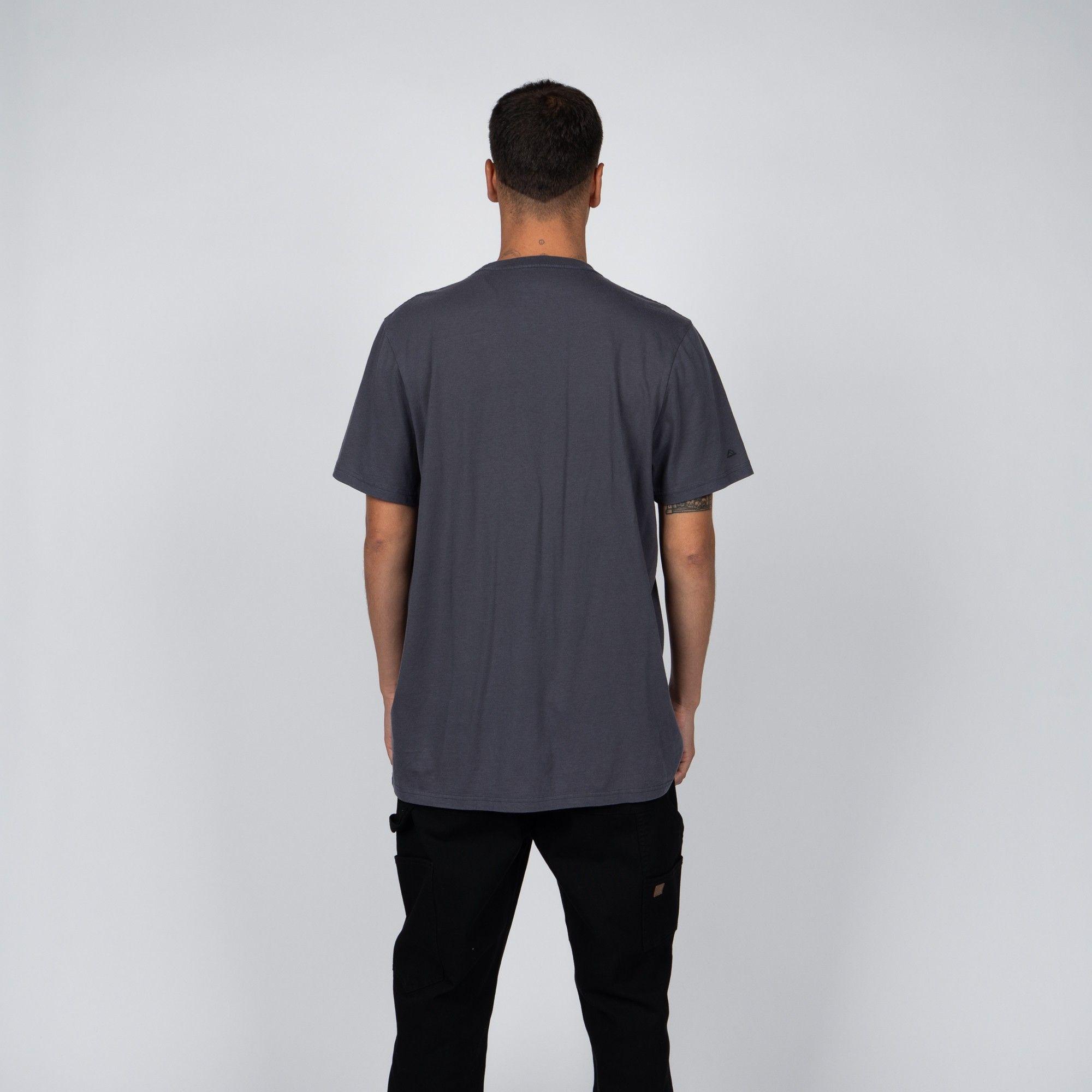 Polera Reef Men Basic Dark Gray-2