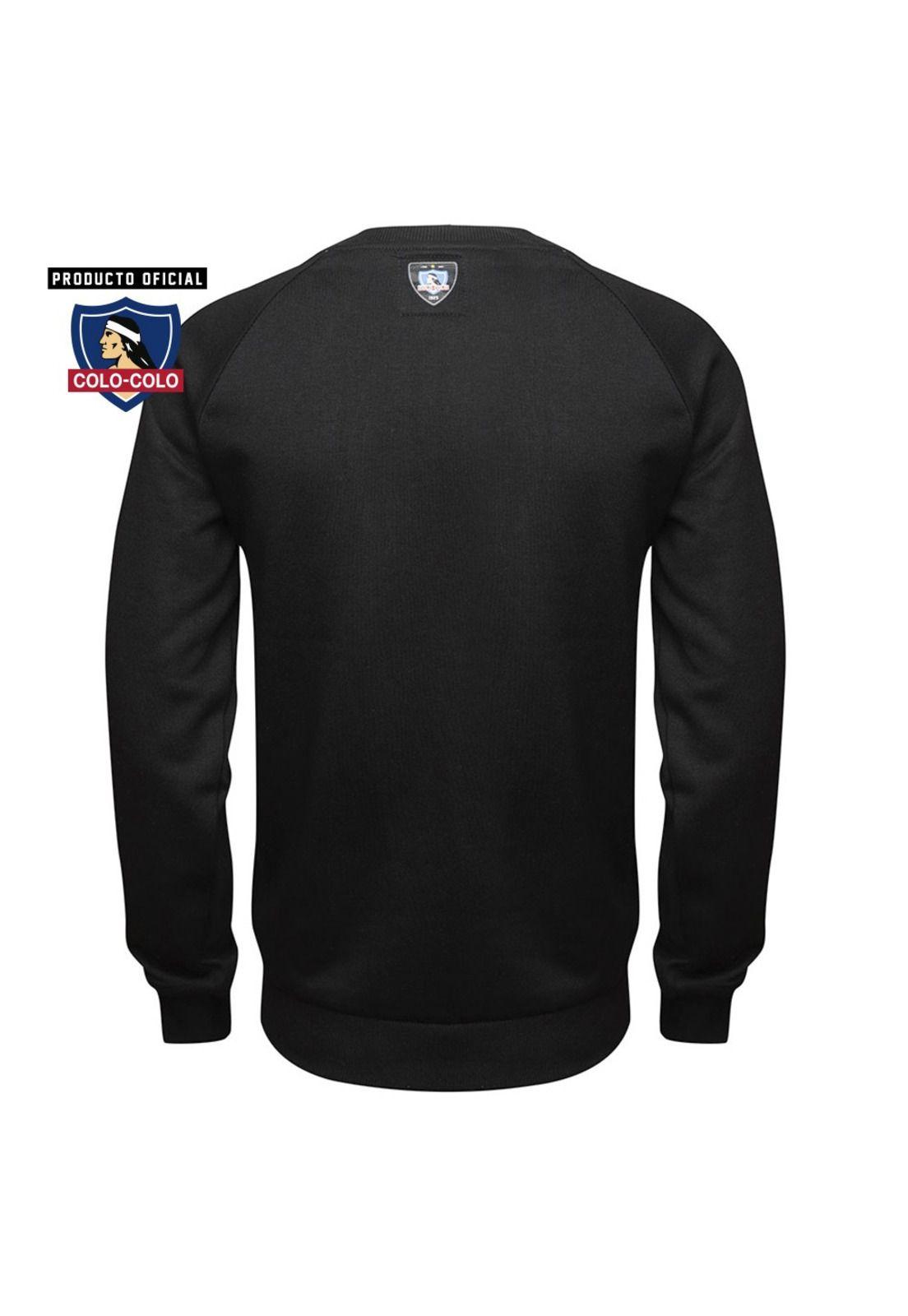 Poleron Urbano Negro Big Logo Colo-Colo-2