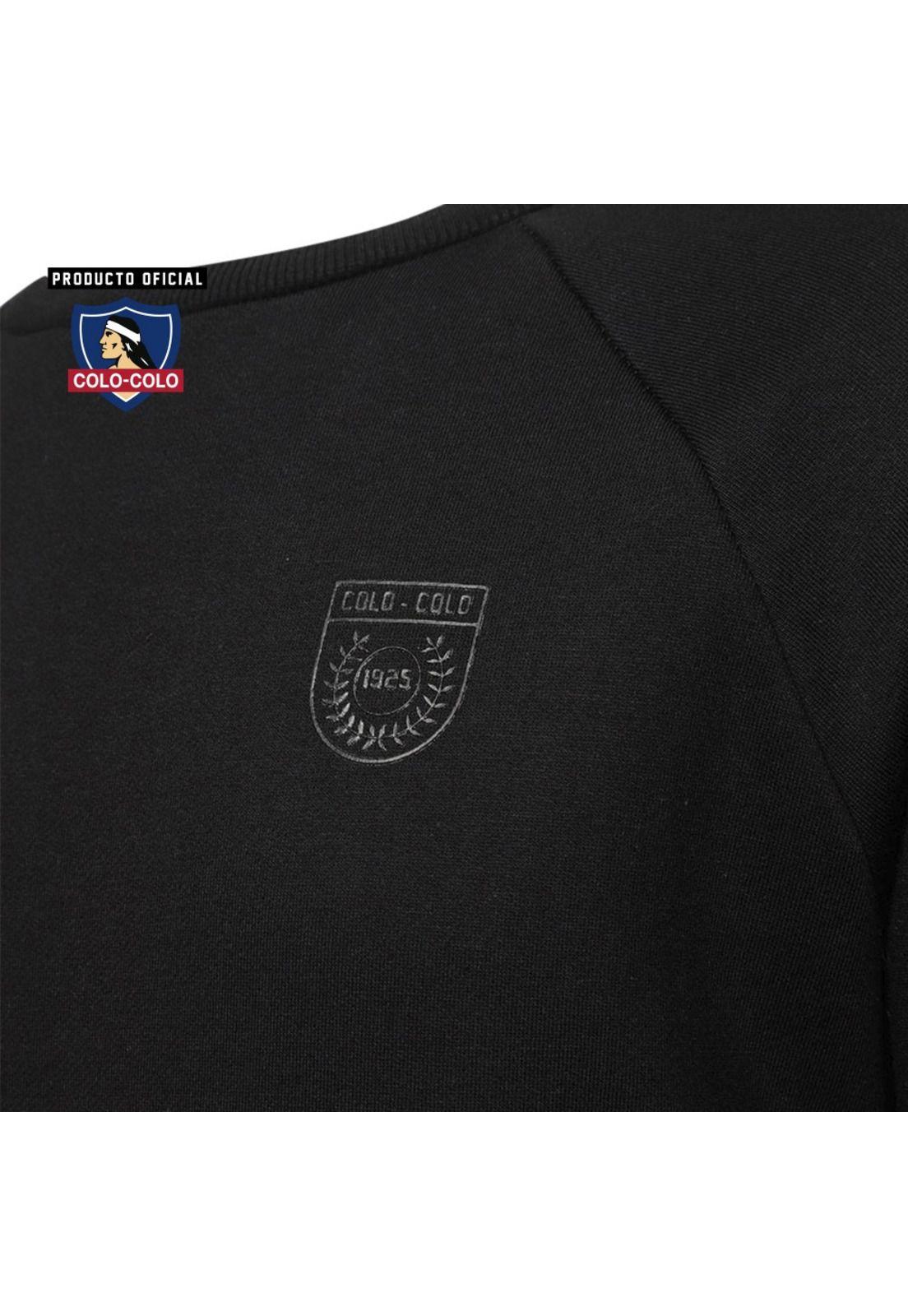 Poleron Urbano Negro Big Logo Colo-Colo-3