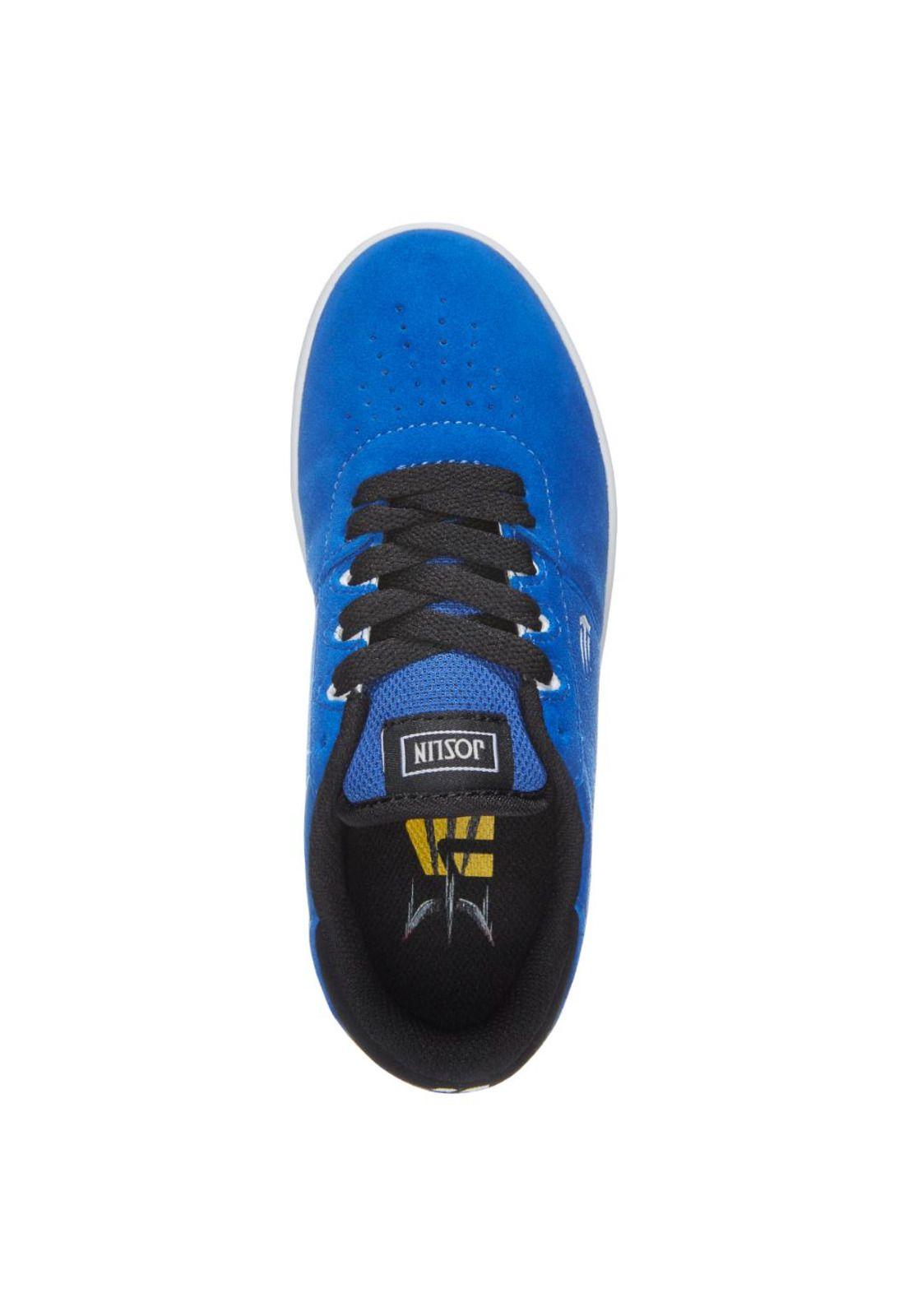 Zapatilla Kids Josl1n Blue Black White-2