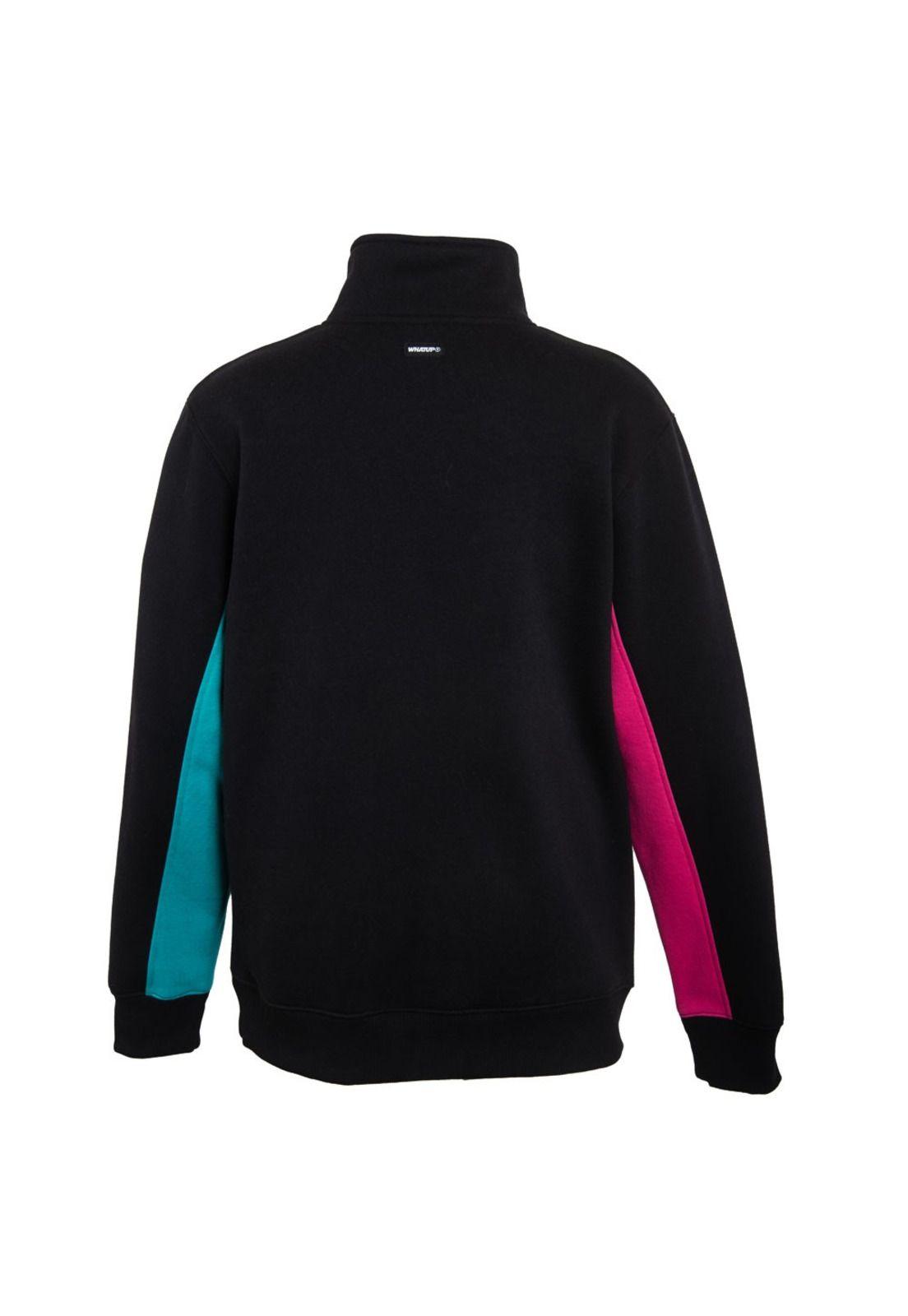 Polar Men Half Zip Black Multi-2
