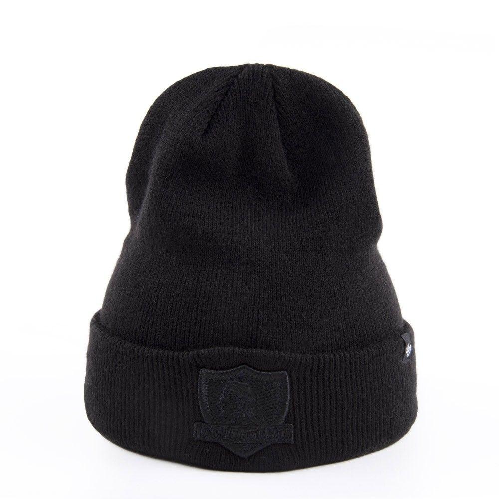 Gorro Colo Colo All Black Rais Cuff Knit-2