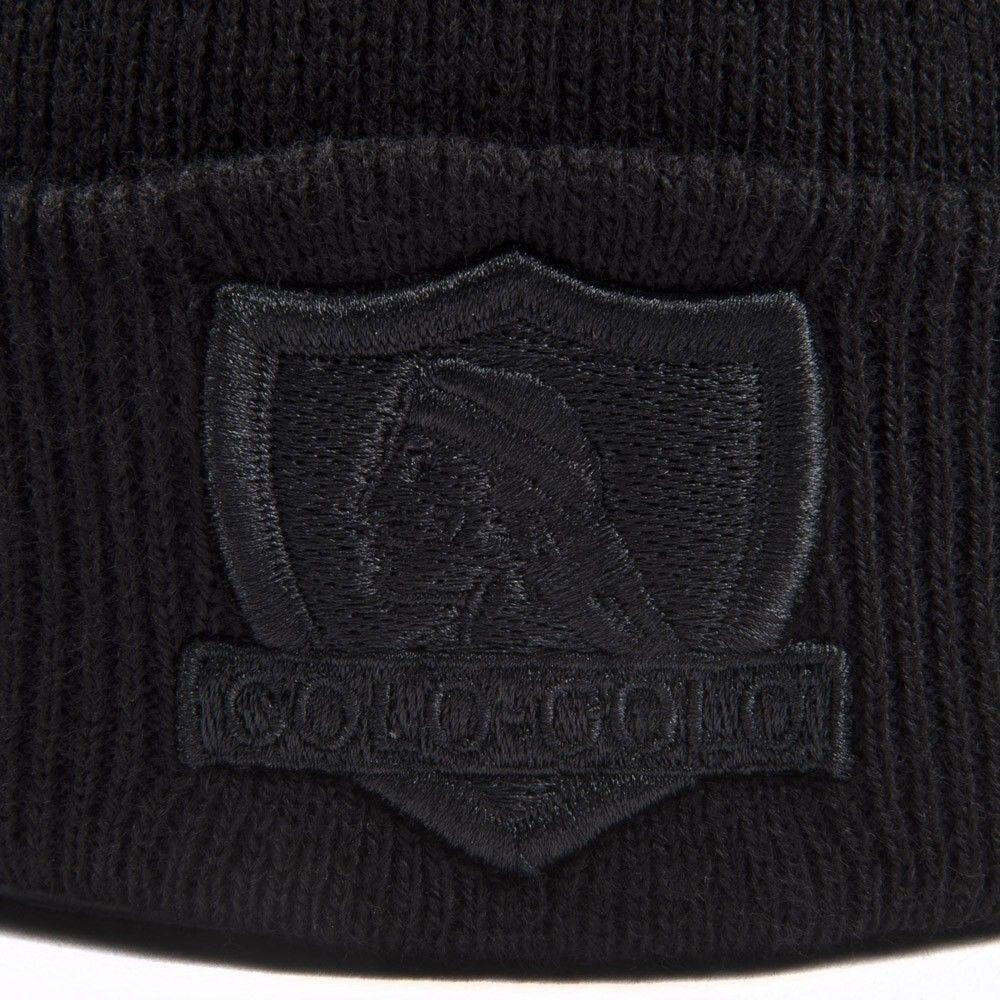 Gorro Colo Colo All Black Rais Cuff Knit-5