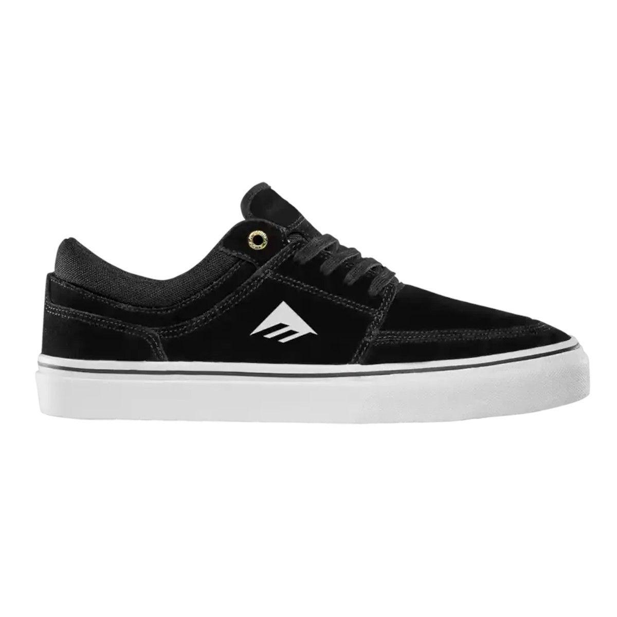 Zapatilla Emerica Hoban Black White Gold-0