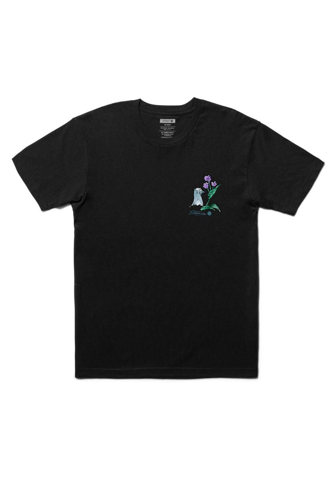 Polera Stance Pigeon Street Black-0