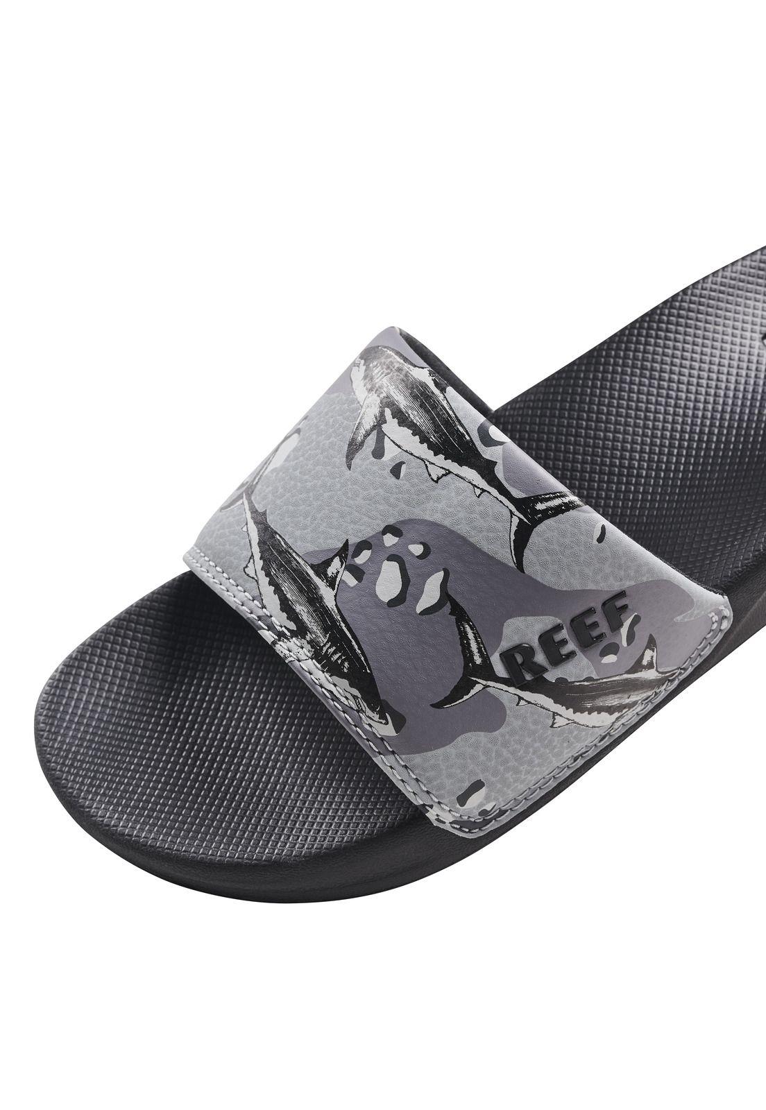 Sandalia Reef Kids One Slide Grey Camo-3