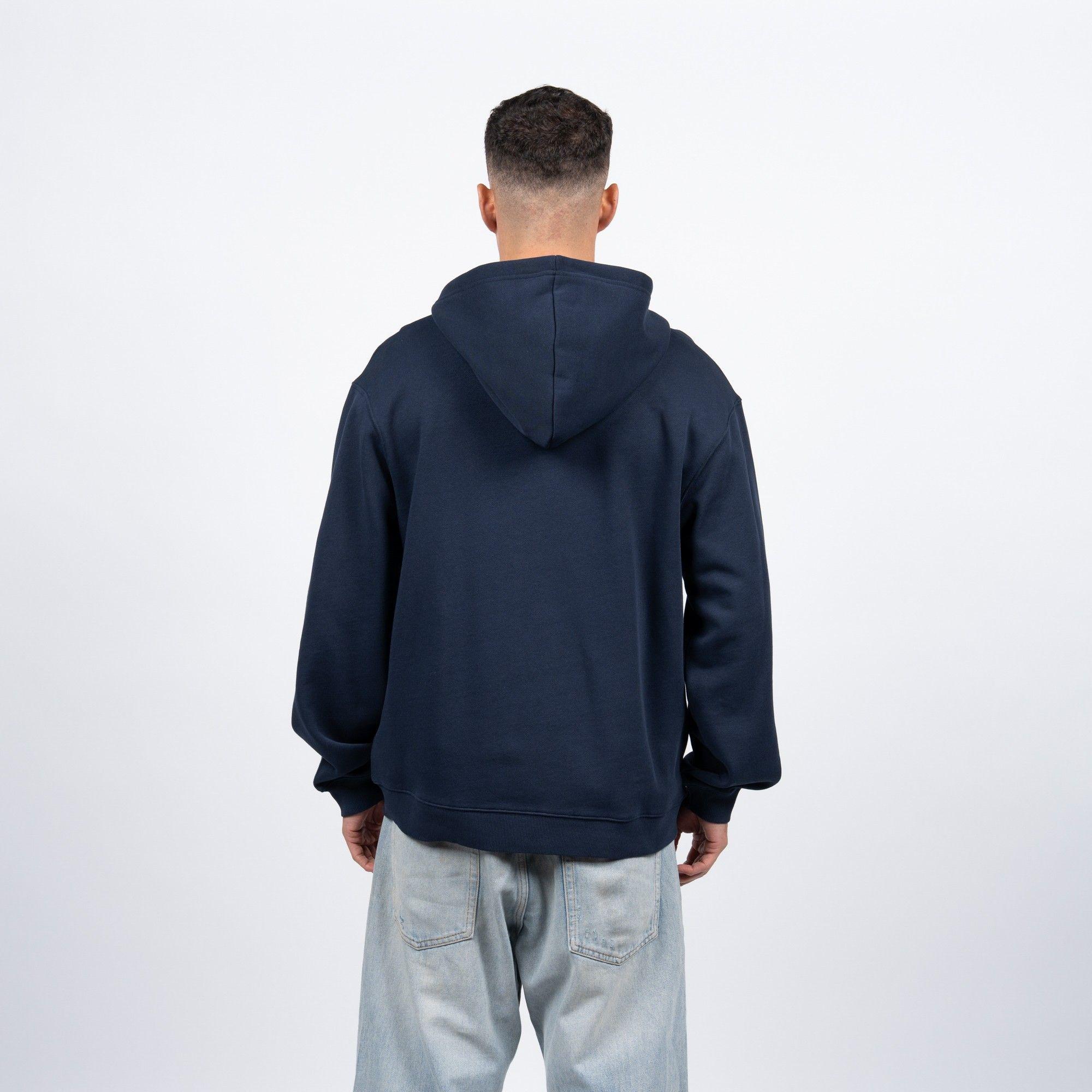 Polerón Full Zipper Men Blue Wave-1