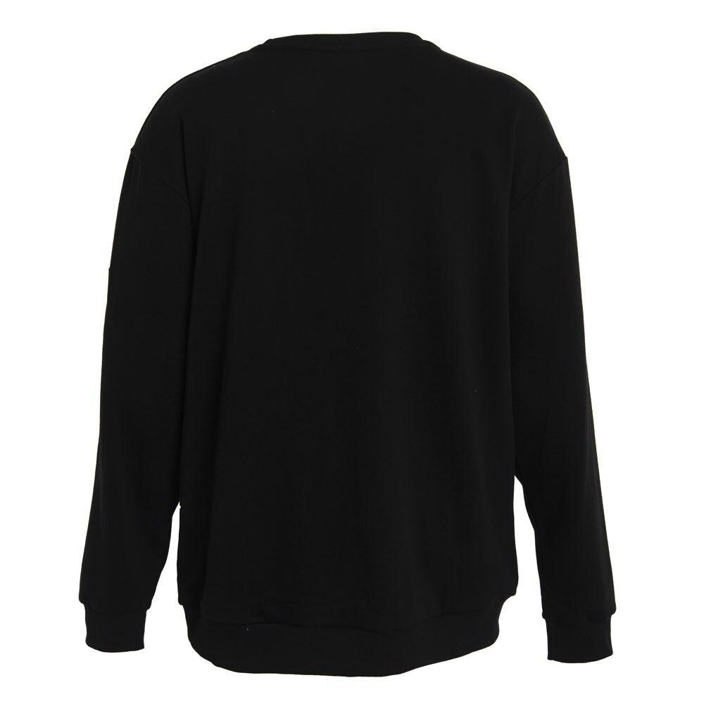 Poleron Men Crew Black Logo Front-2