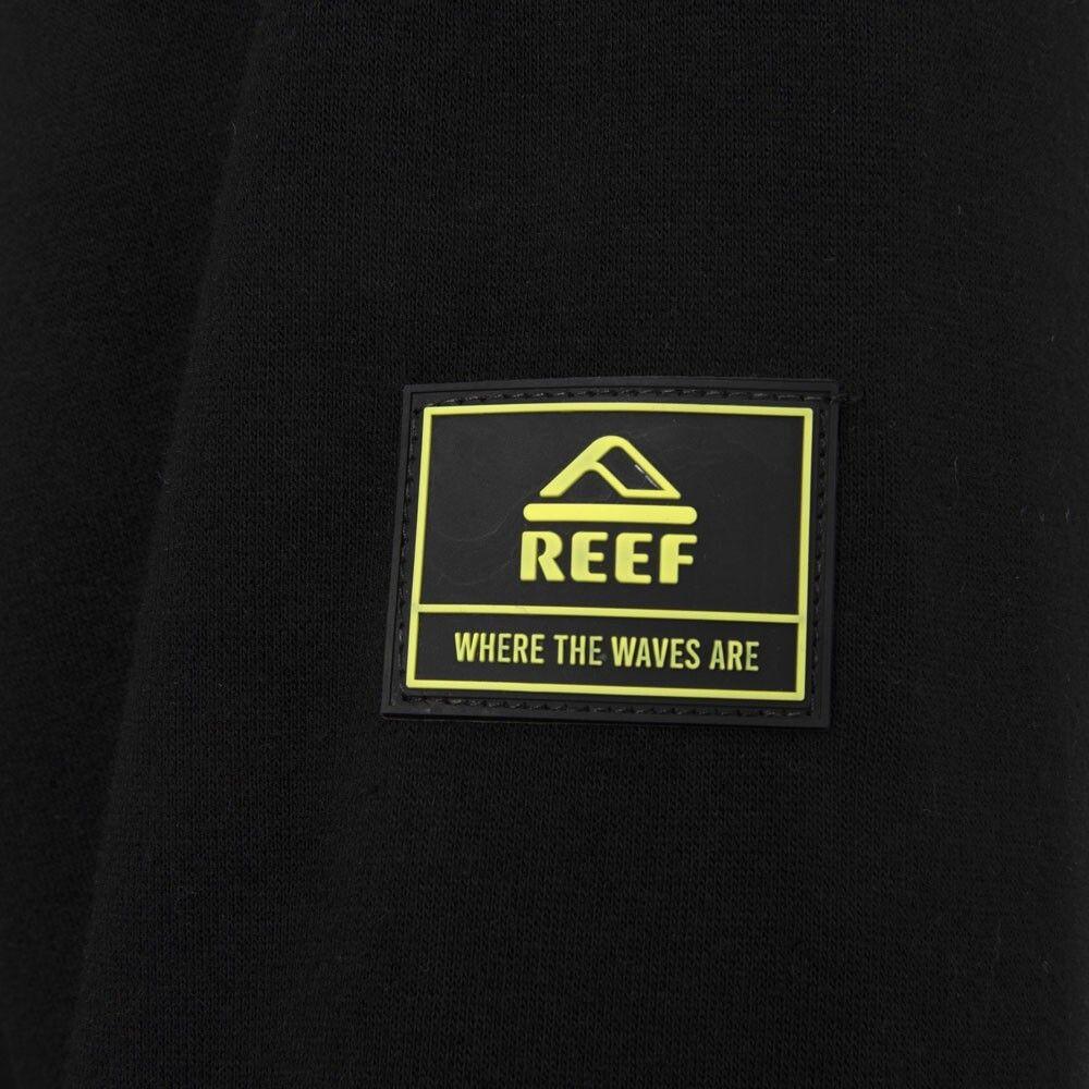 Poleron Men Crew Black Logo Front-3