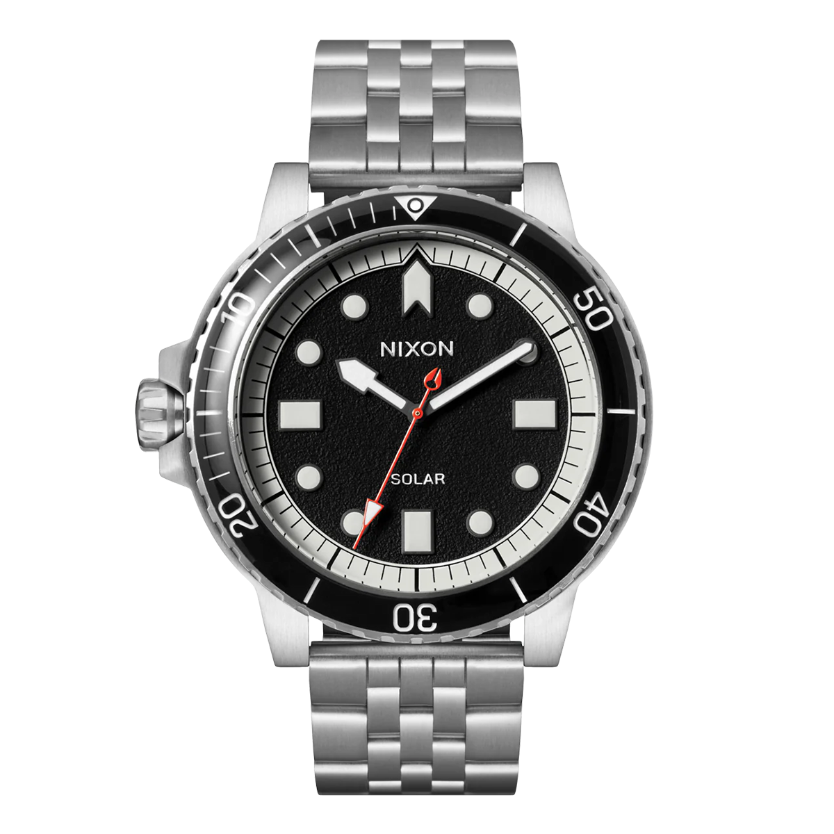 Reloj Stinger 44 Silver Black White-0
