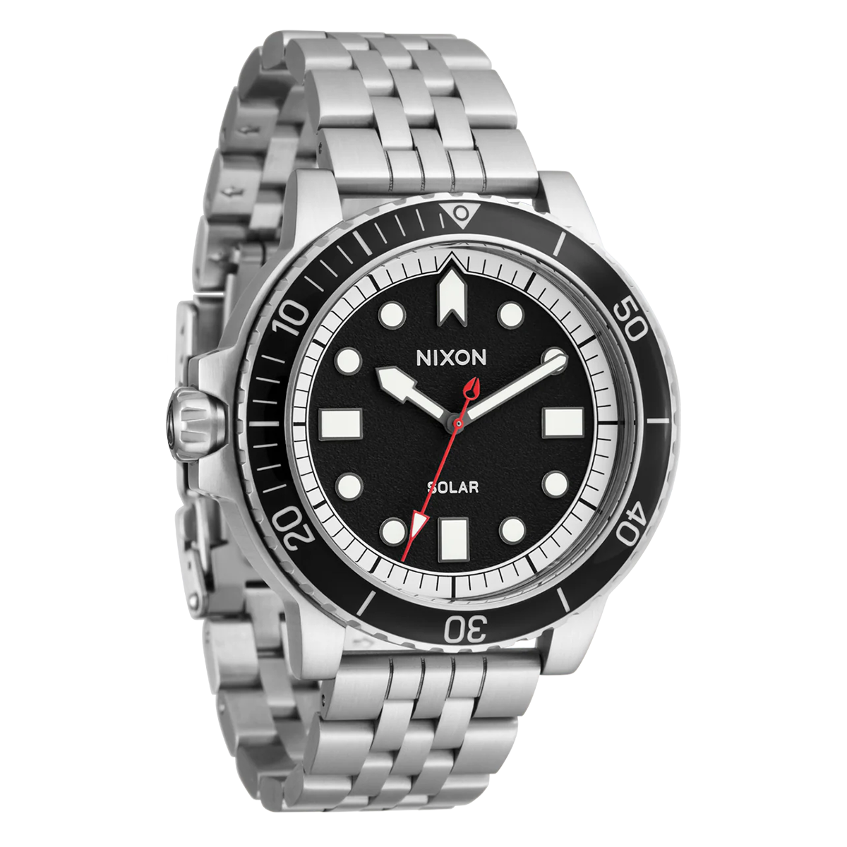 Reloj Stinger 44 Silver Black White-5