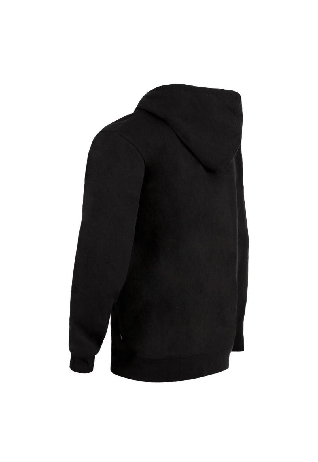 Polerón Full Zip Essentials Thru Black-1