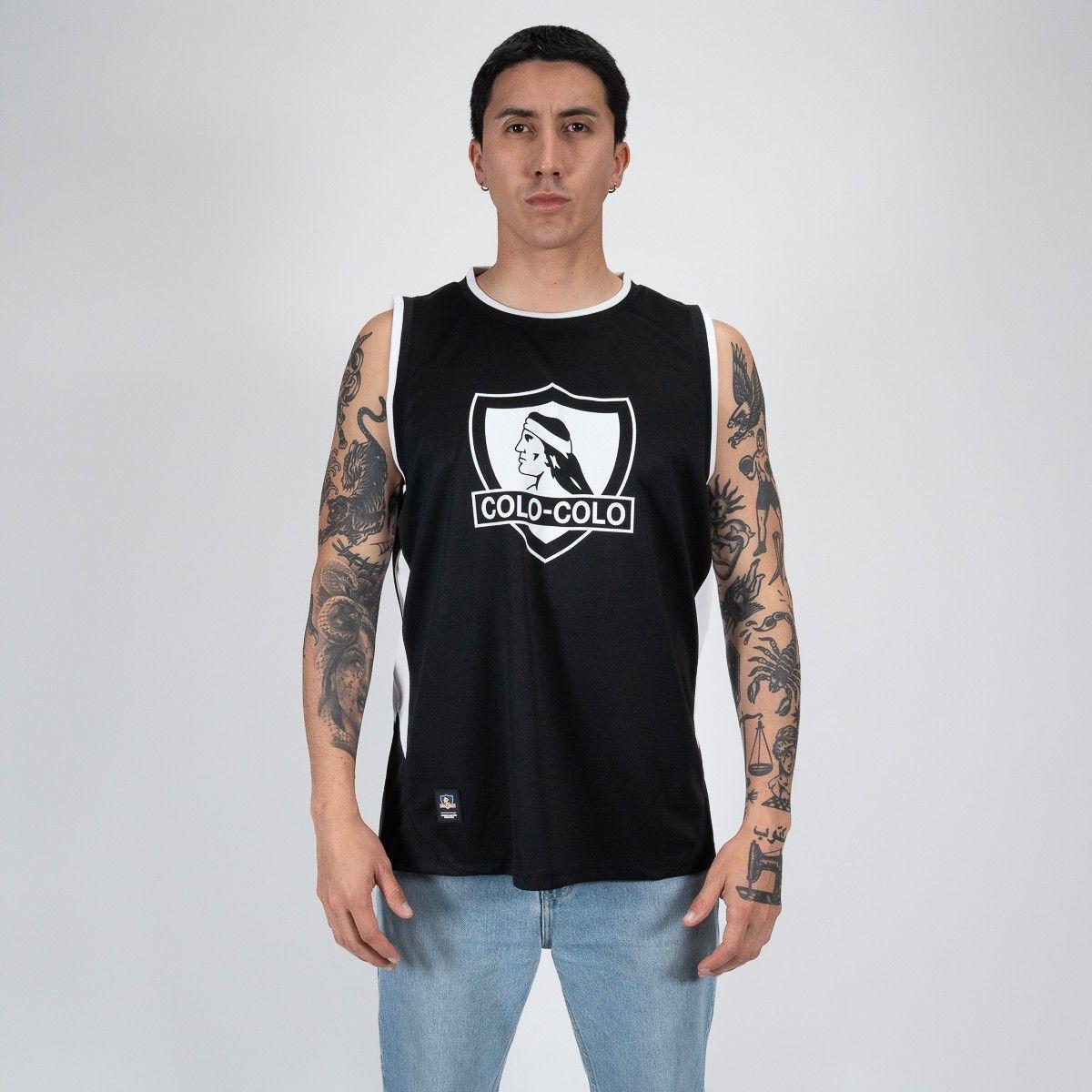 Polera Tank Colo Colo Urbano Negro-0
