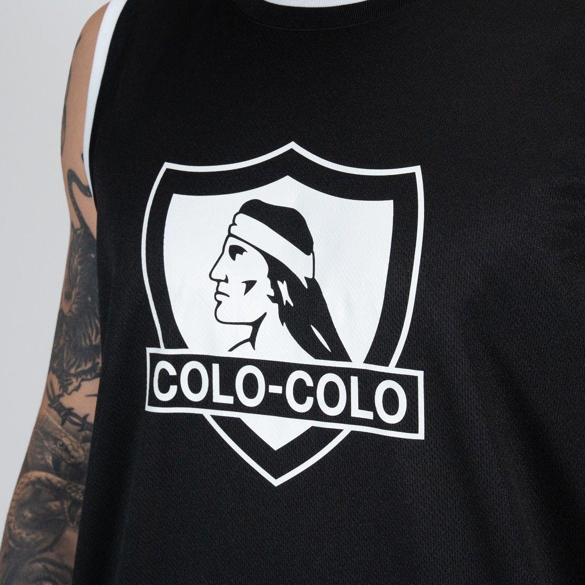 Polera Tank Colo Colo Urbano Negro-2