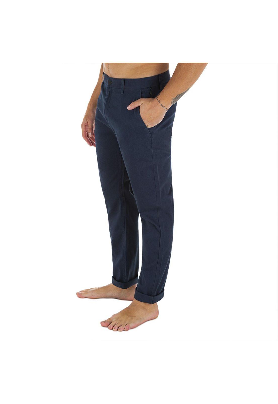 Pantalón Worker Icon Armory Navy Hurley-2