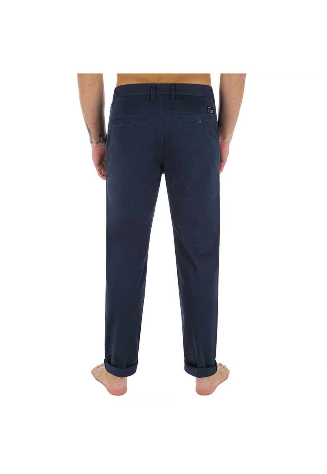 Pantalón Worker Icon Armory Navy Hurley-3