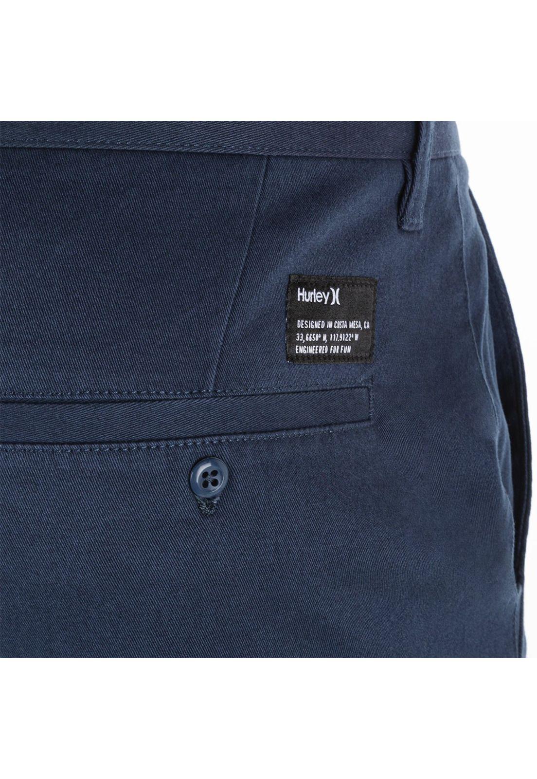 Pantalón Worker Icon Armory Navy Hurley-4