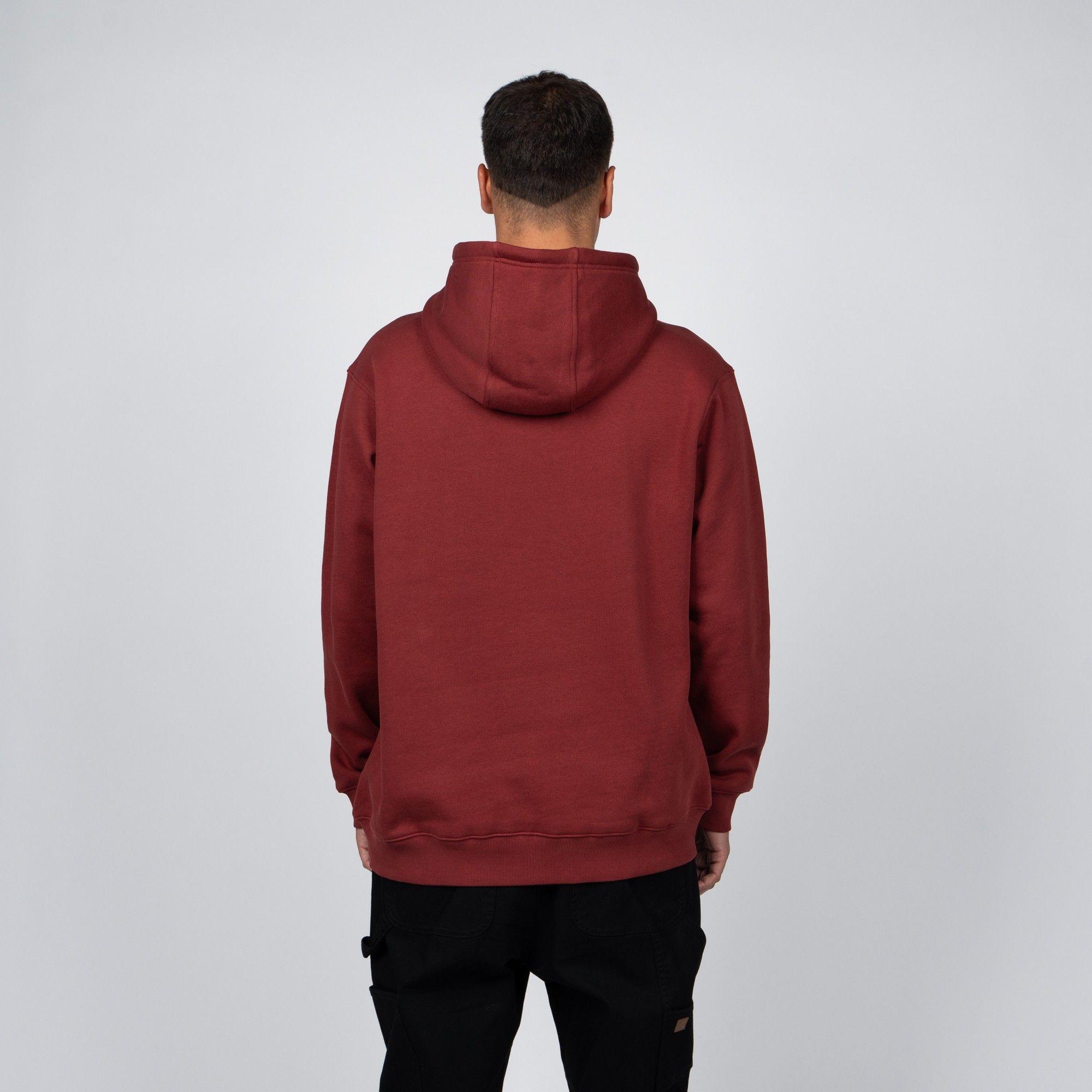 Polerón Hoodie Reef Men Red Logo Light Red-1