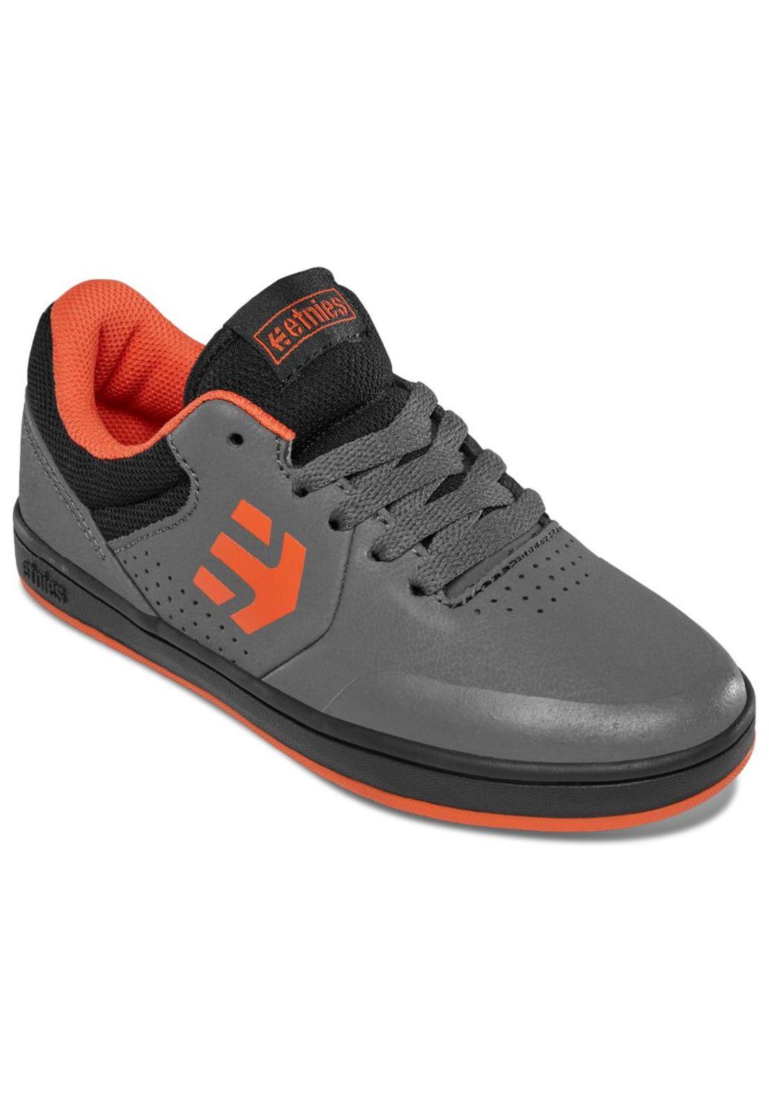 Zapatilla Kids Marana Grey Black Orange-1