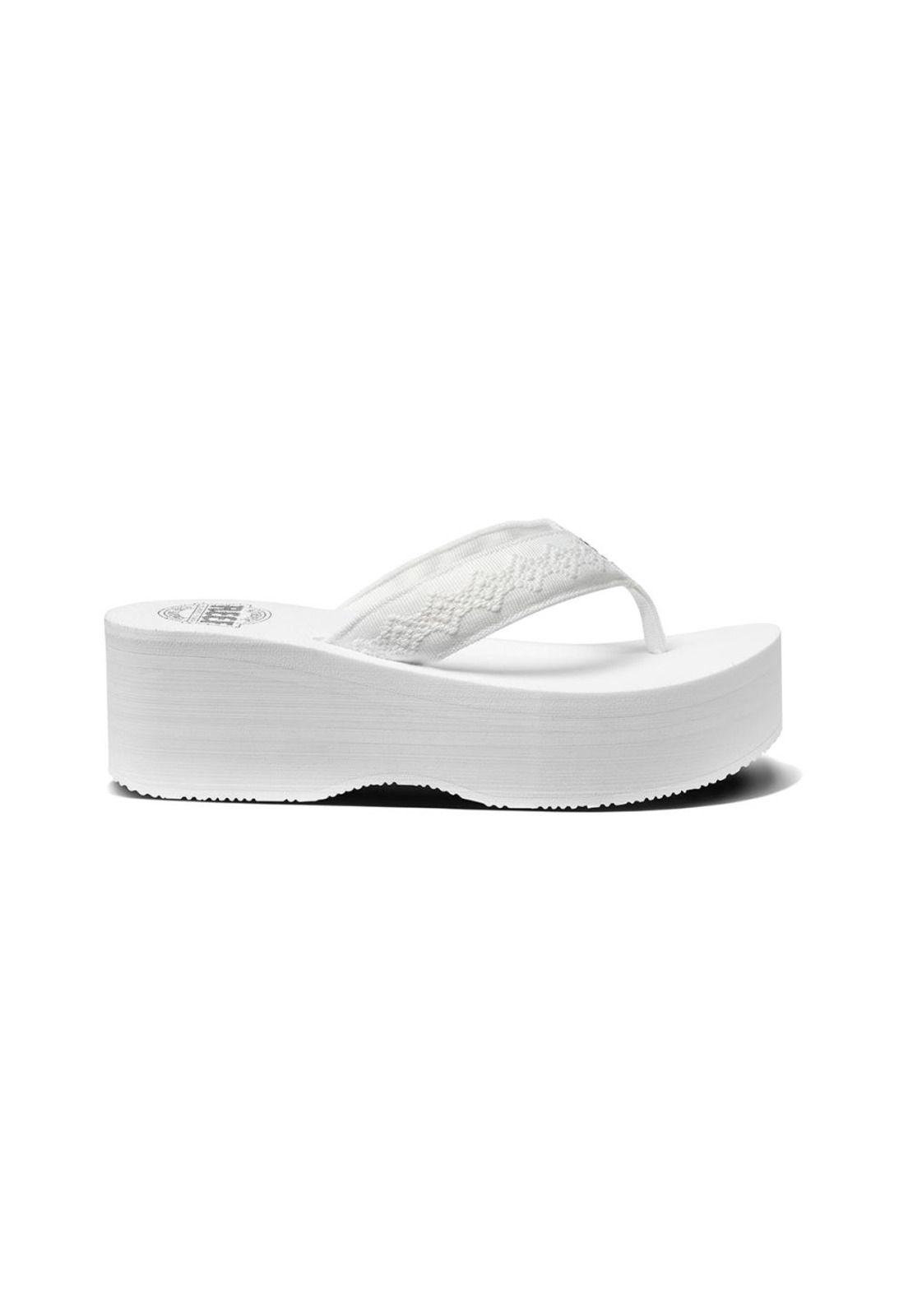 Sandalia Women Sandy Hi White-1
