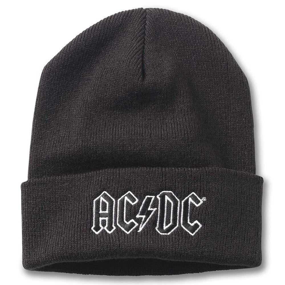 Gorro AC/DC Cuffed Knit Black-1