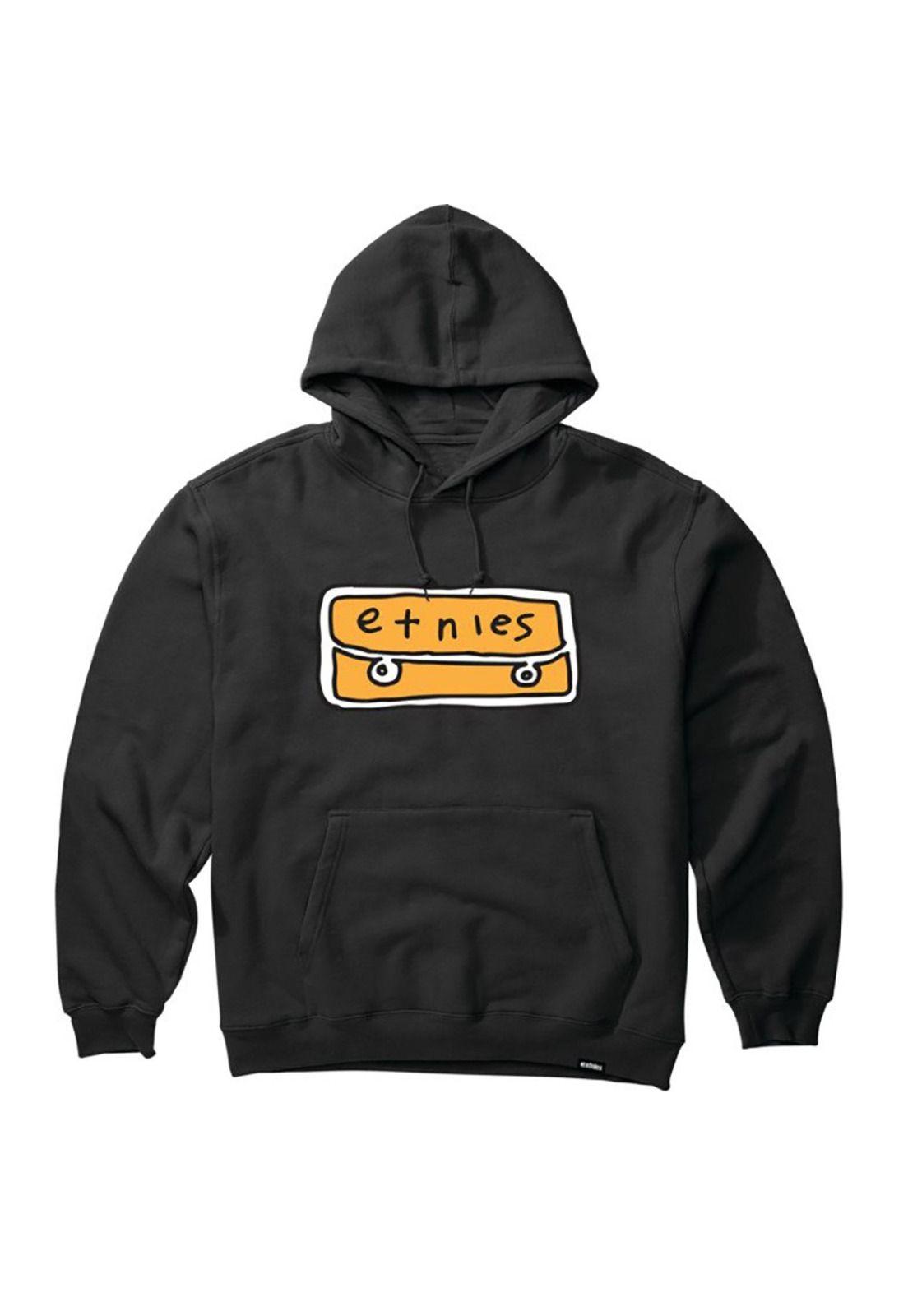 Poleron Board Hoodie Black Etnies-0