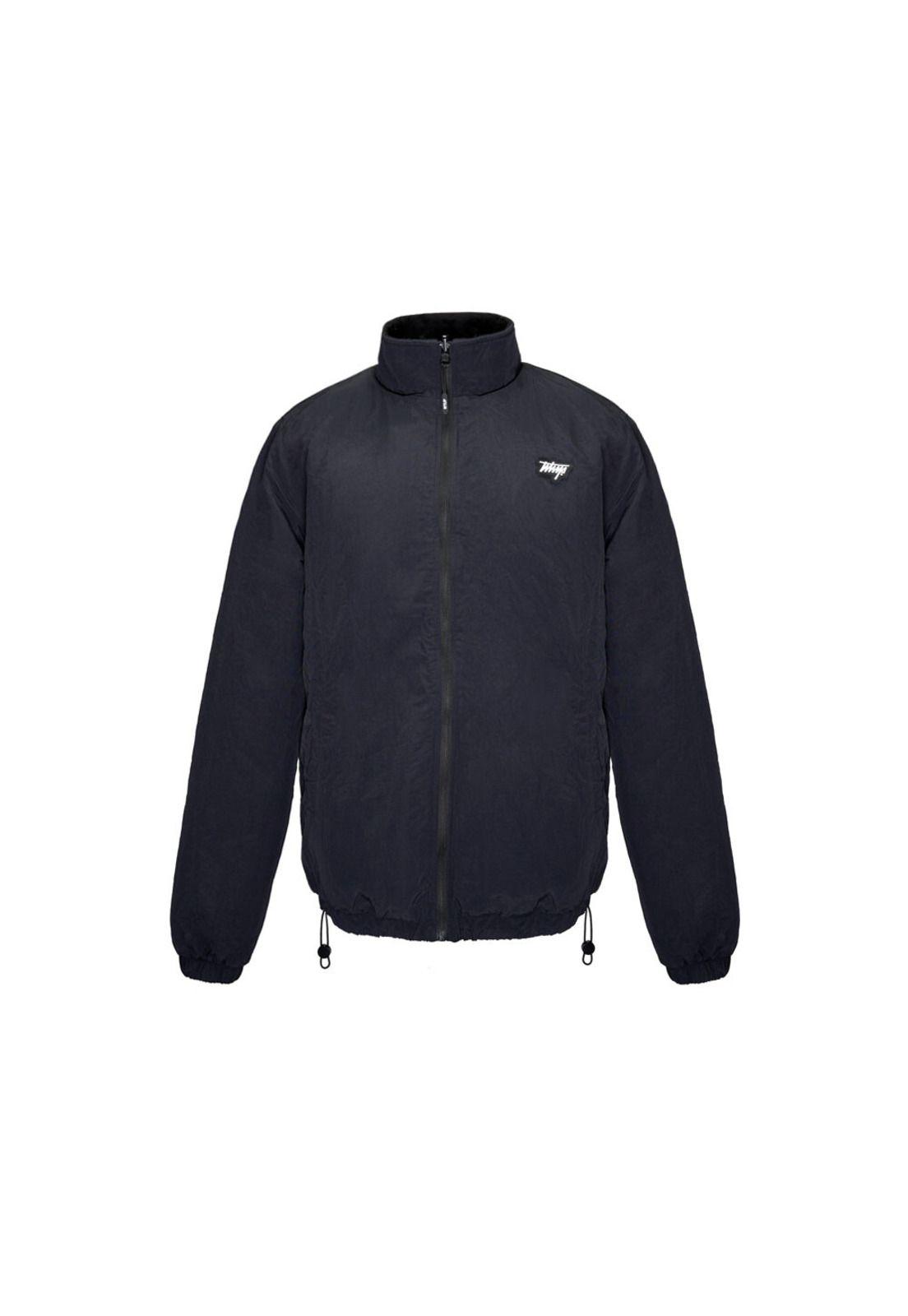 Sherpa Whatup Men Reversible Full Zipper Black Blue-0