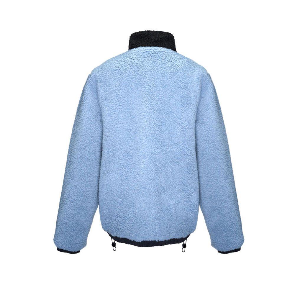 Sherpa Whatup Men Reversible Full Zipper Black Blue-4