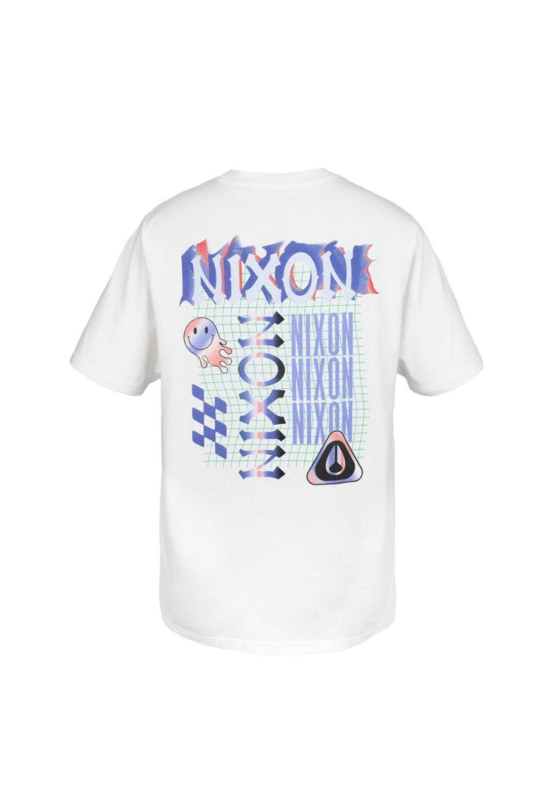 Polera Nixon Men Forms White-1
