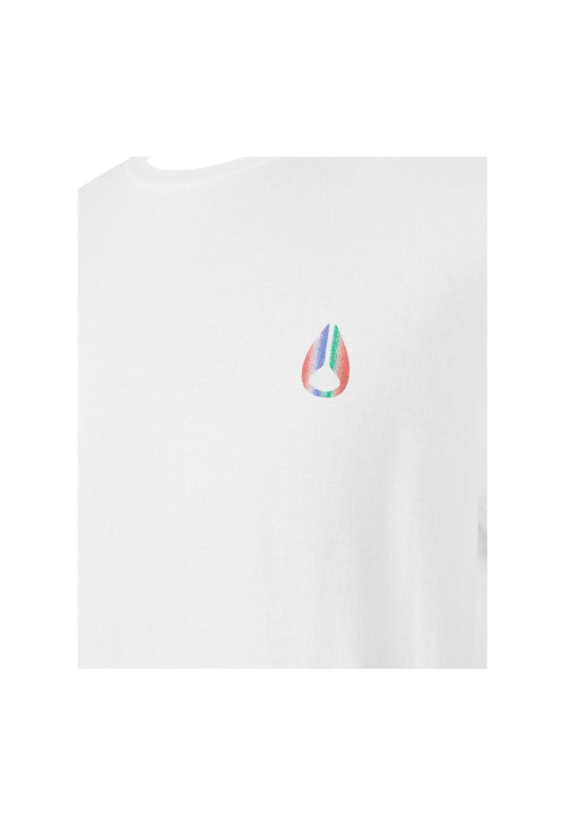 Polera Nixon Men Forms White-2