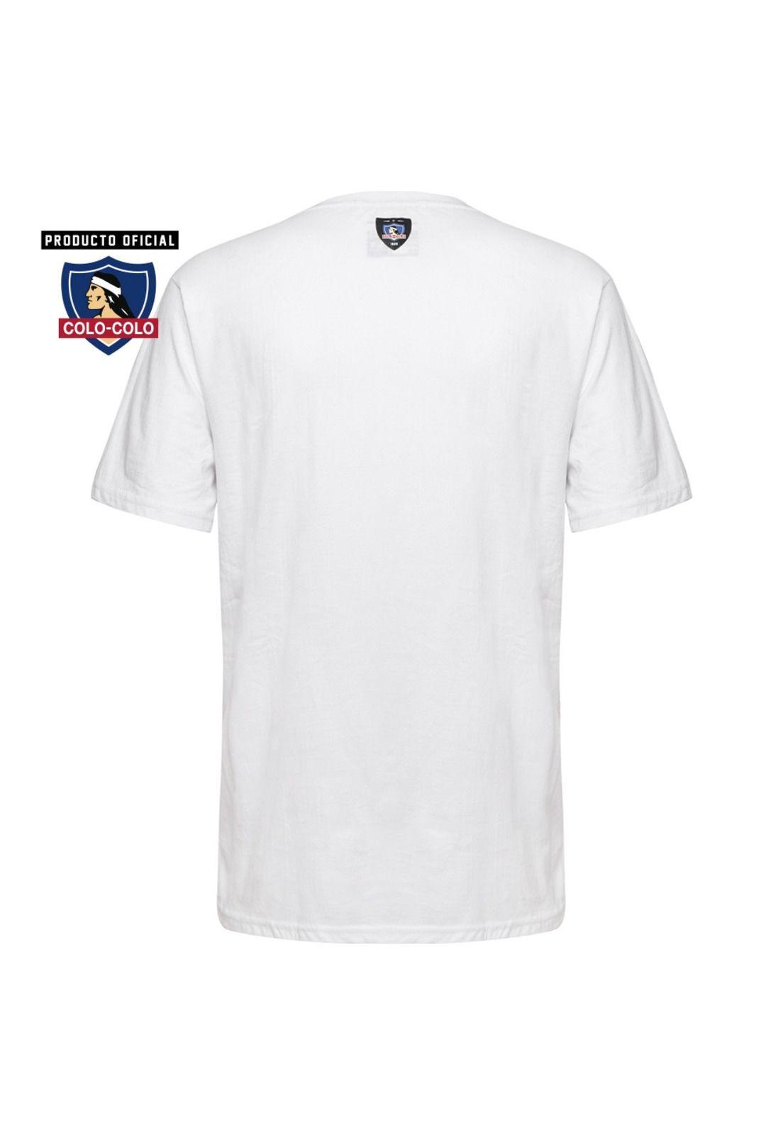 Polera Colo Colo Urbano Blanca Eterno-2