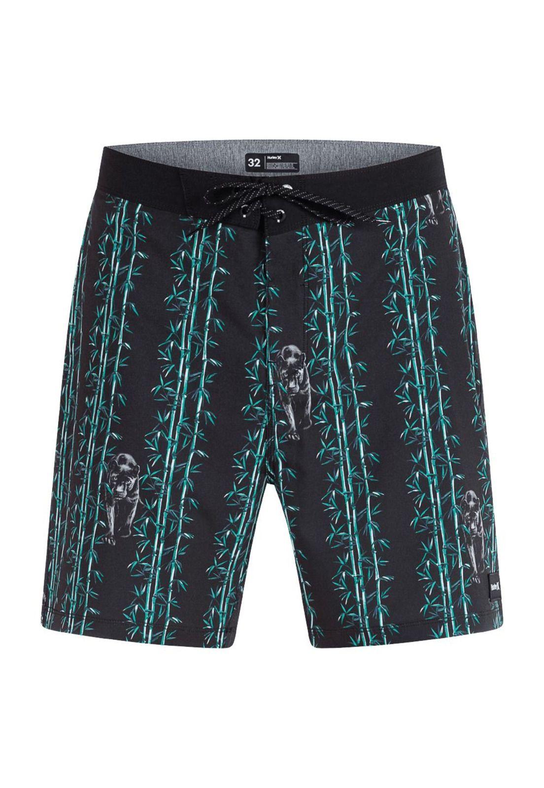 Traje de Baño Phantom Classic 18" Boardshorts Black Multi-0