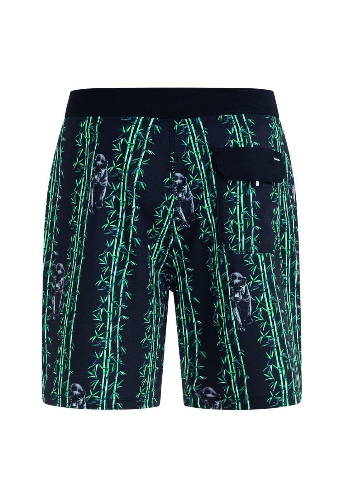 Traje de Baño Phantom Classic 18" Boardshorts Black Multi-1