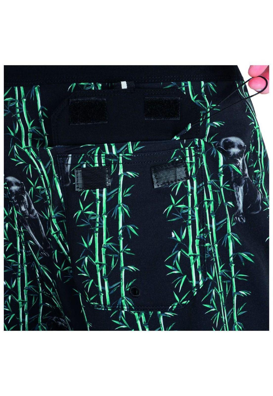 Traje de Baño Phantom Classic 18" Boardshorts Black Multi-3
