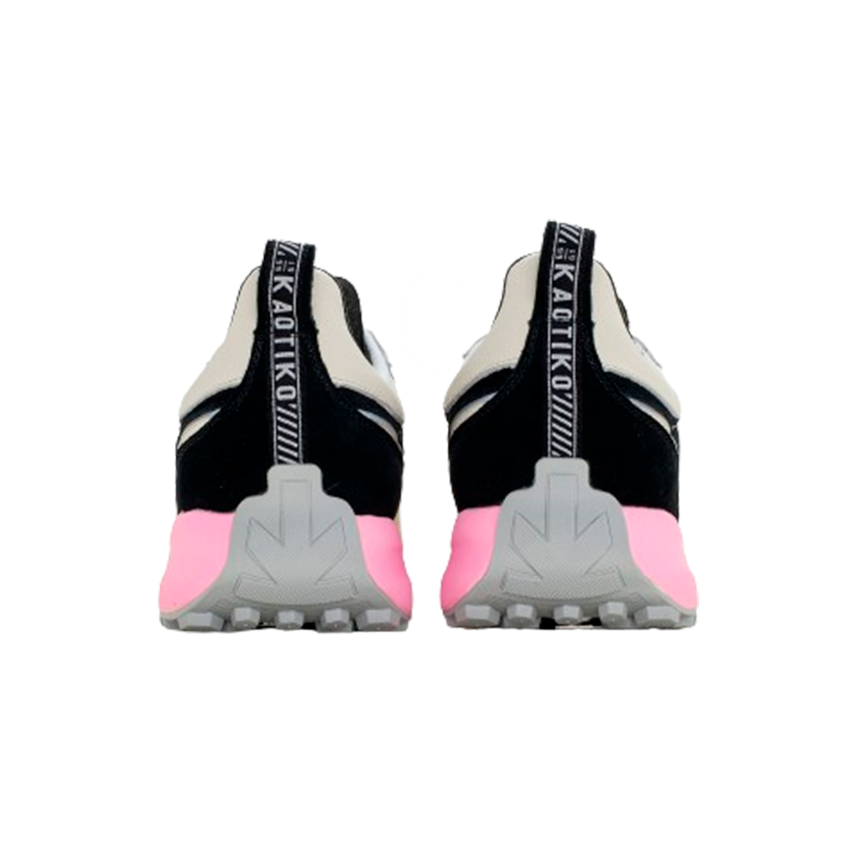 Zapatilla Kaotiko Detroit Off White Black-2