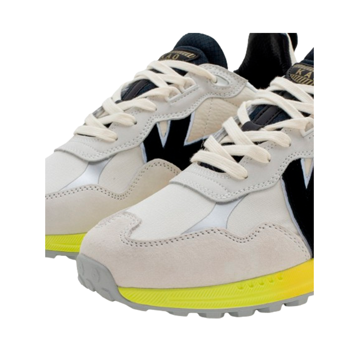 Zapatilla Kaotiko Detroit Off White Black-4