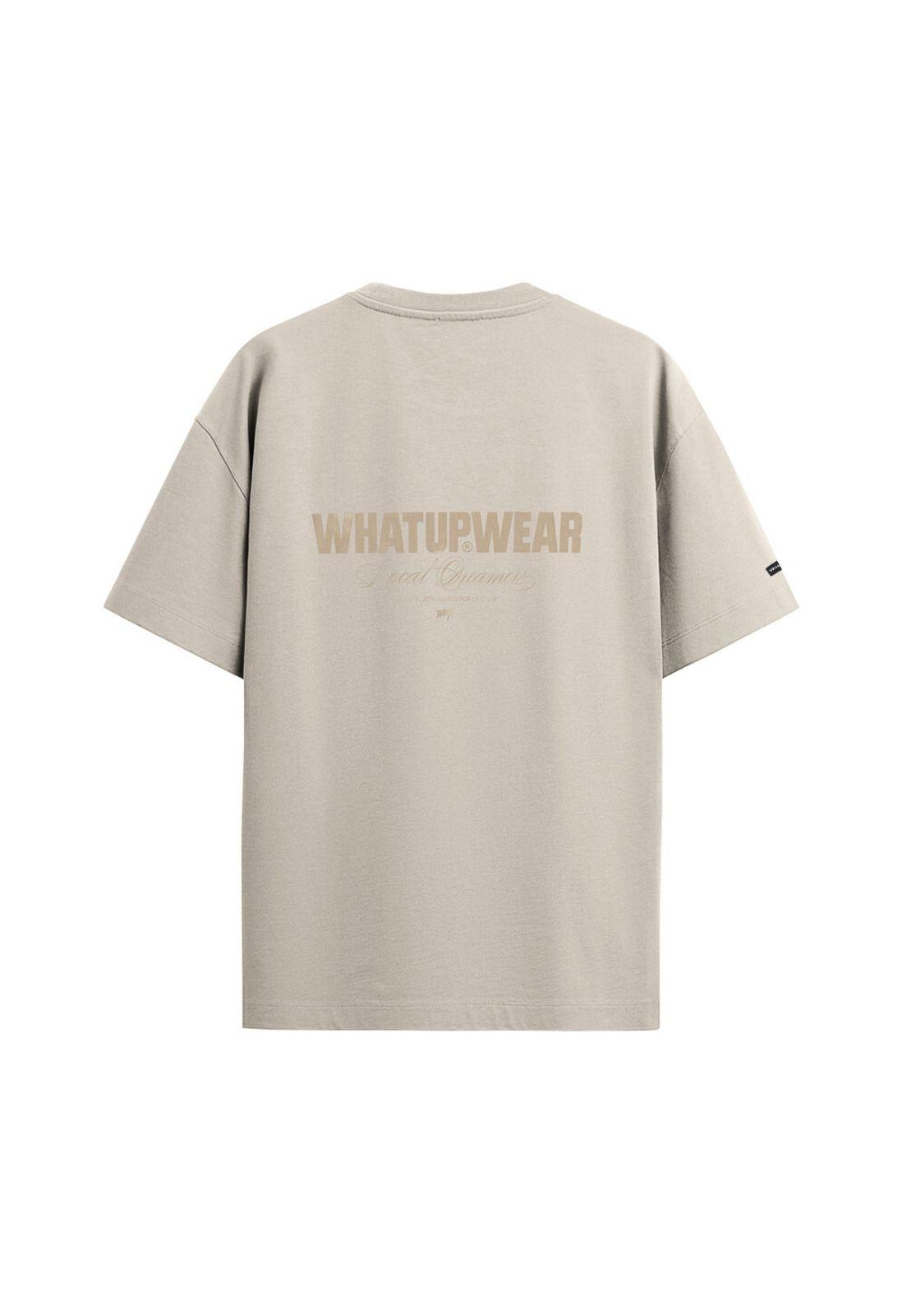 Polera Whatup Hombre Local Dreamers Beige-1