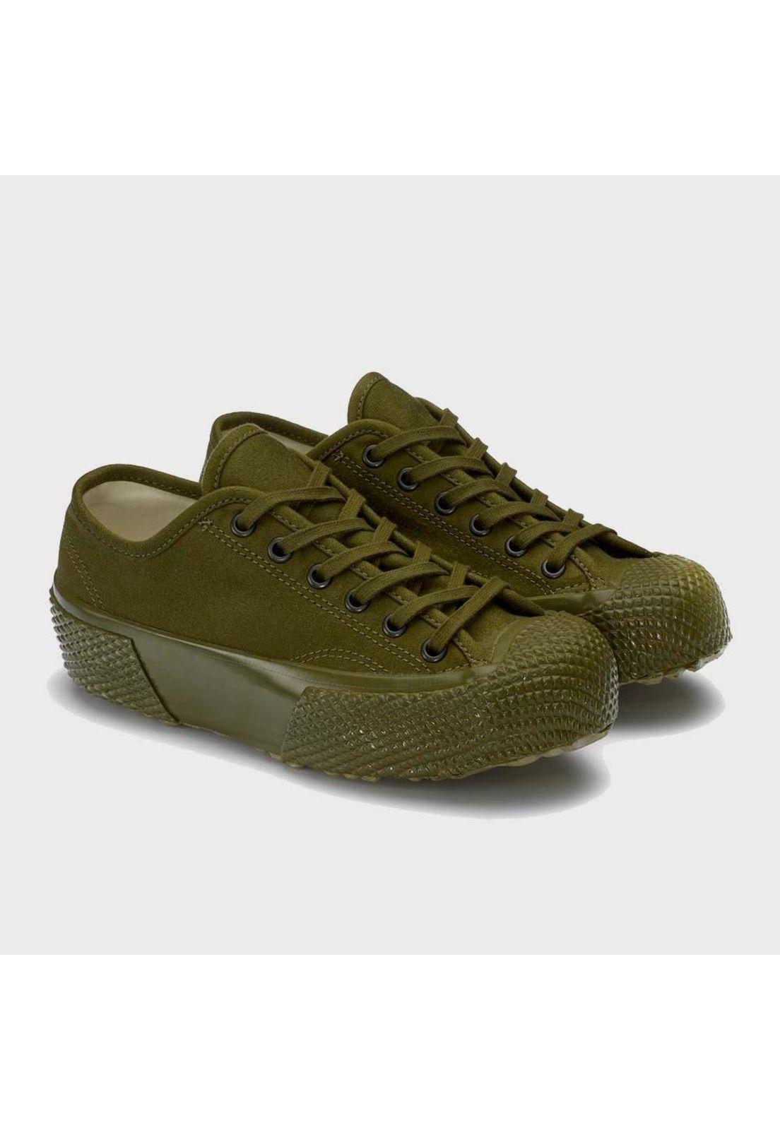 Zapatilla 2434 CD162 Military Cordlane Green Sage-1