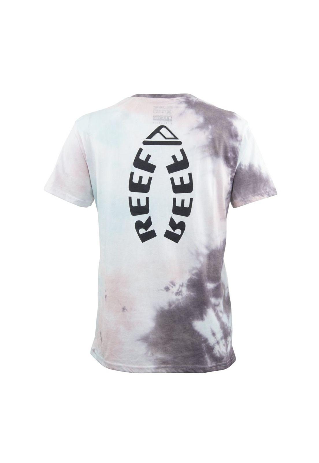 Polera Tie Dye Gris Multicolor Reef-2