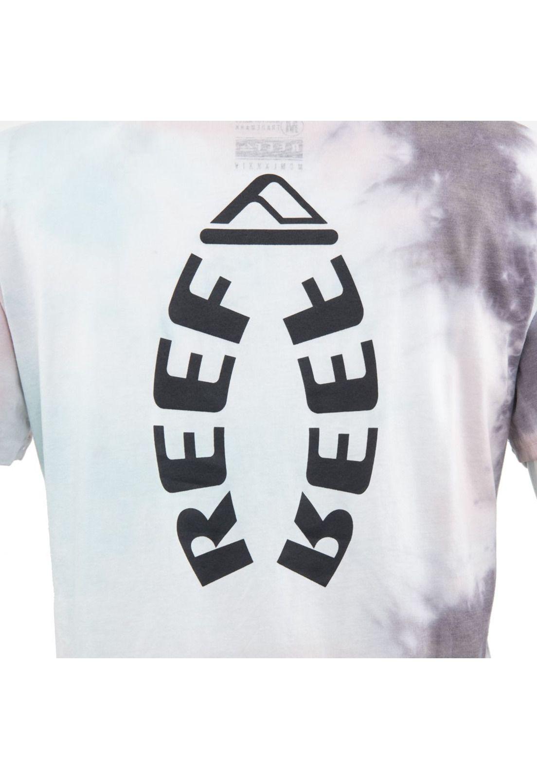 Polera Tie Dye Gris Multicolor Reef-3