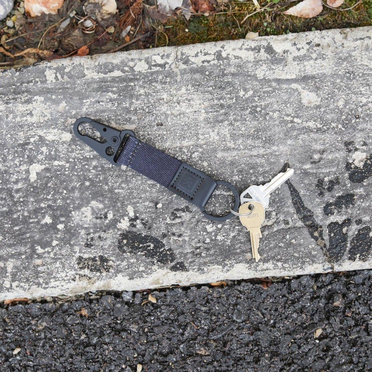 Llavero Thread Keychain Clip Black-2