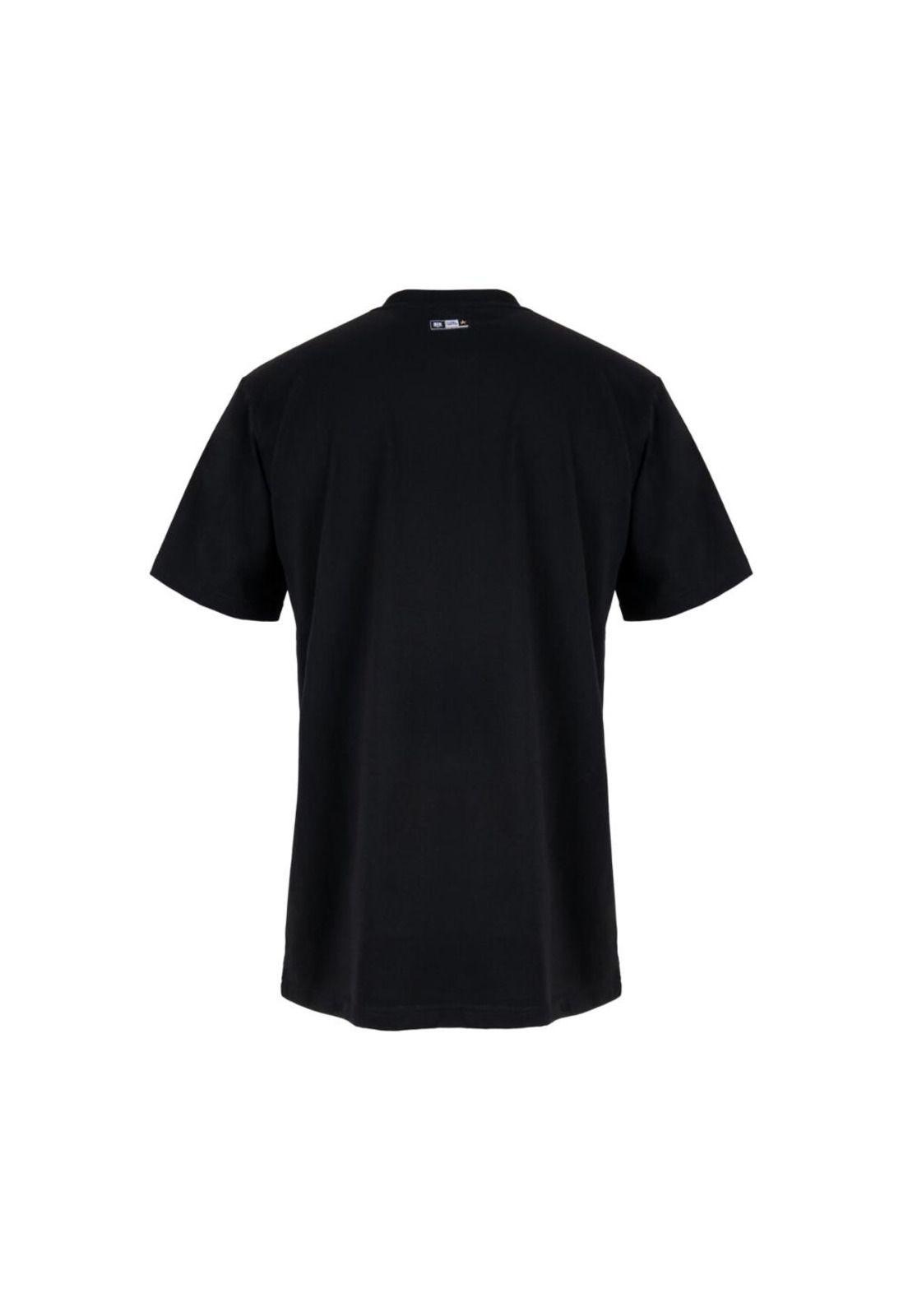 Polera Colo Colo Hombre El Popular Negro-2