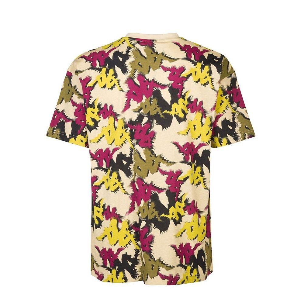 Polera 222 Banda Men Fapo Beige Violet Graphic-1