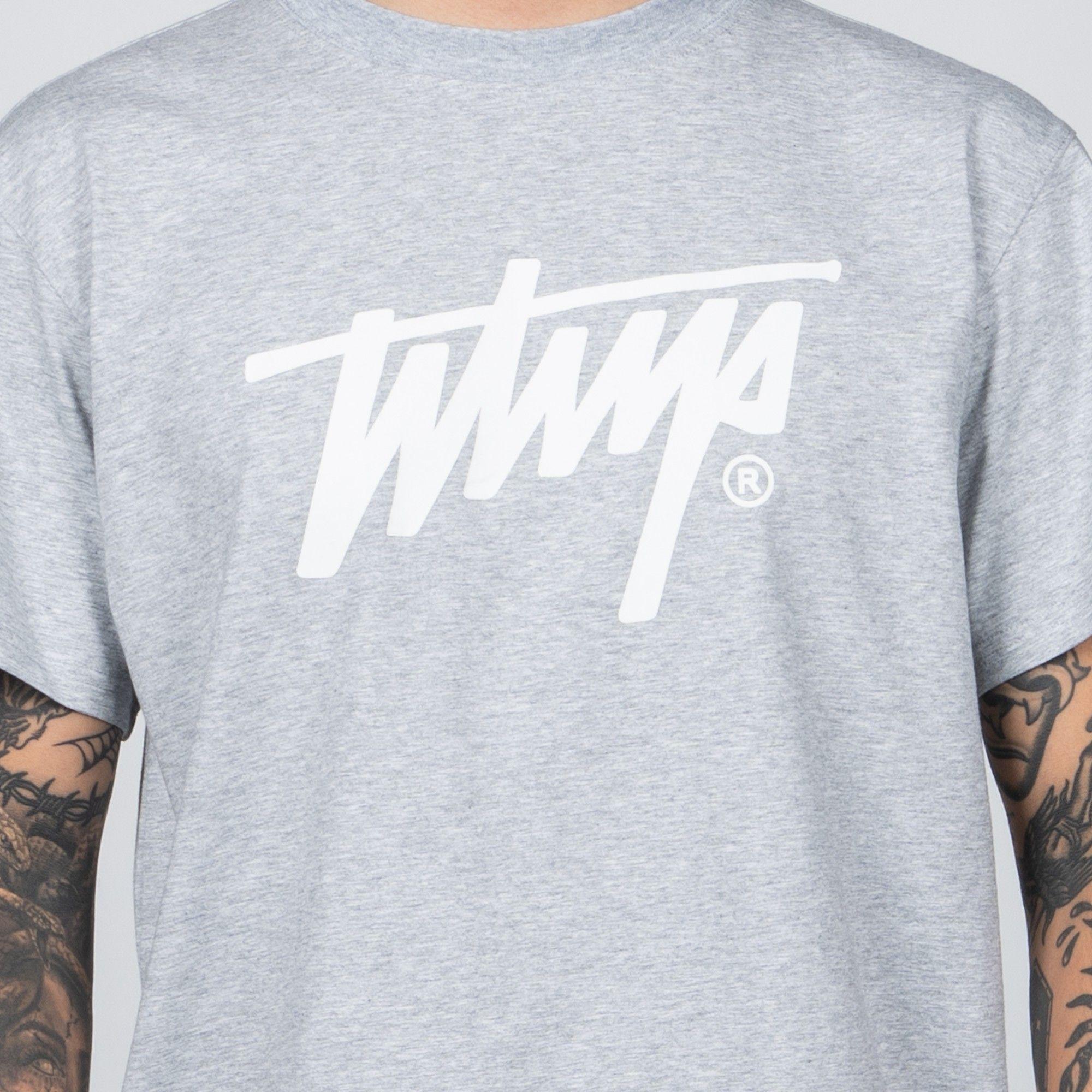 Polera WhatUp Classic Icon Grey White-2