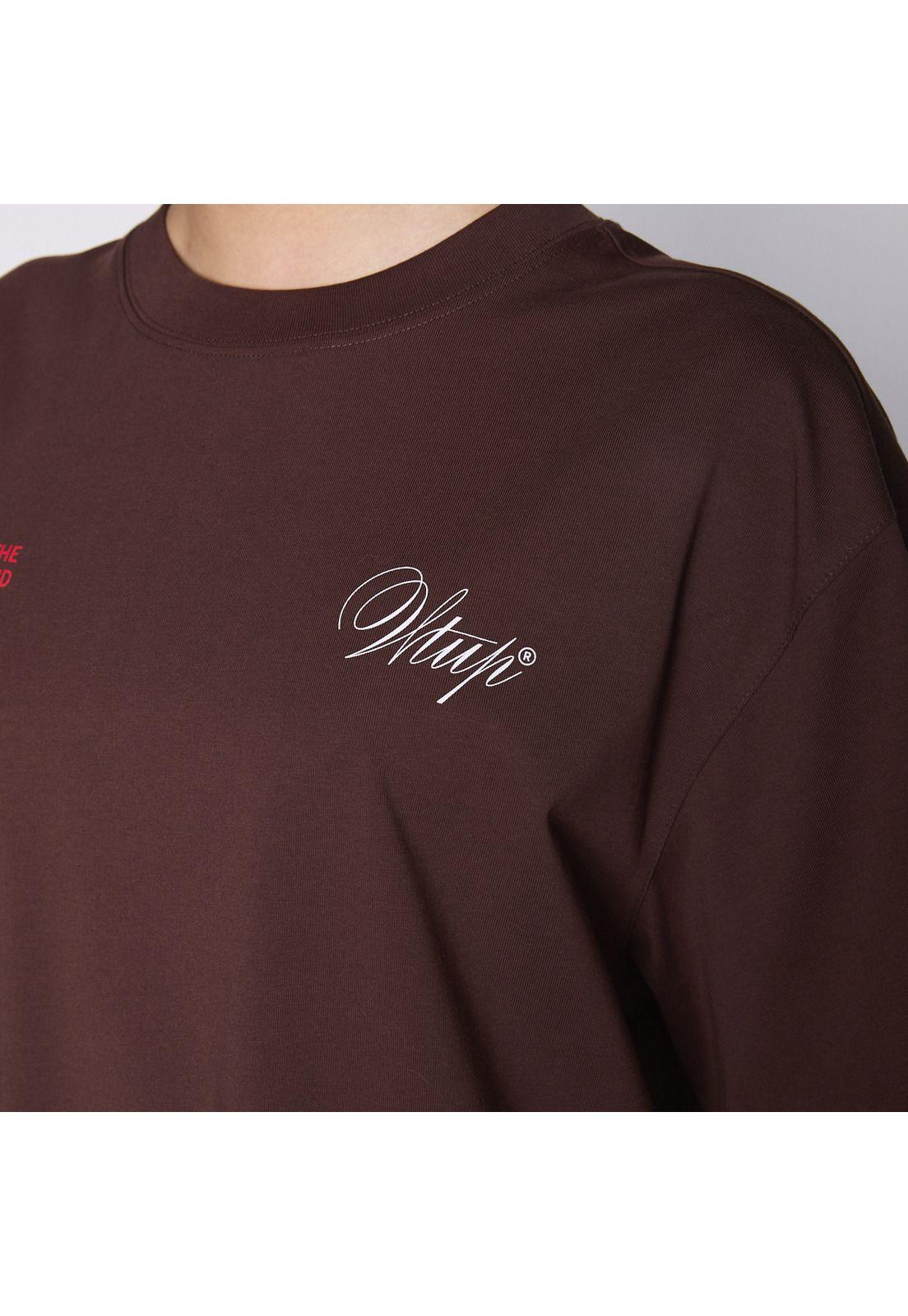 Polera Whatup Sorry Mom Brown-4