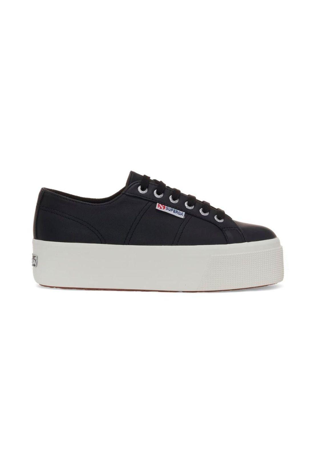 Zapatilla 2790 Nappa Black F Avorio-0
