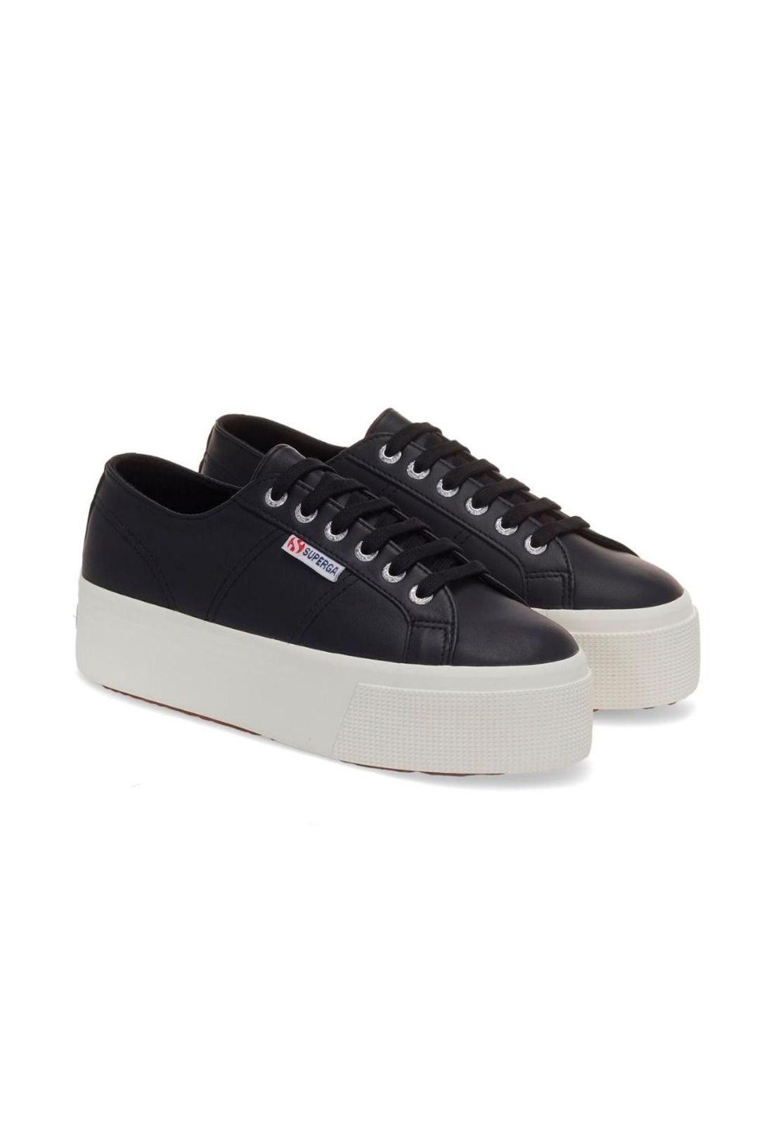 Zapatilla 2790 Nappa Black F Avorio-1