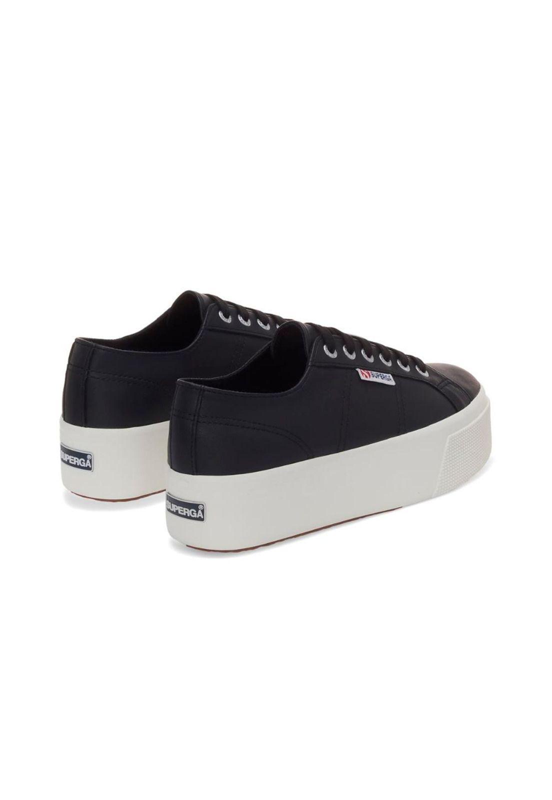 Zapatilla 2790 Nappa Black F Avorio-2