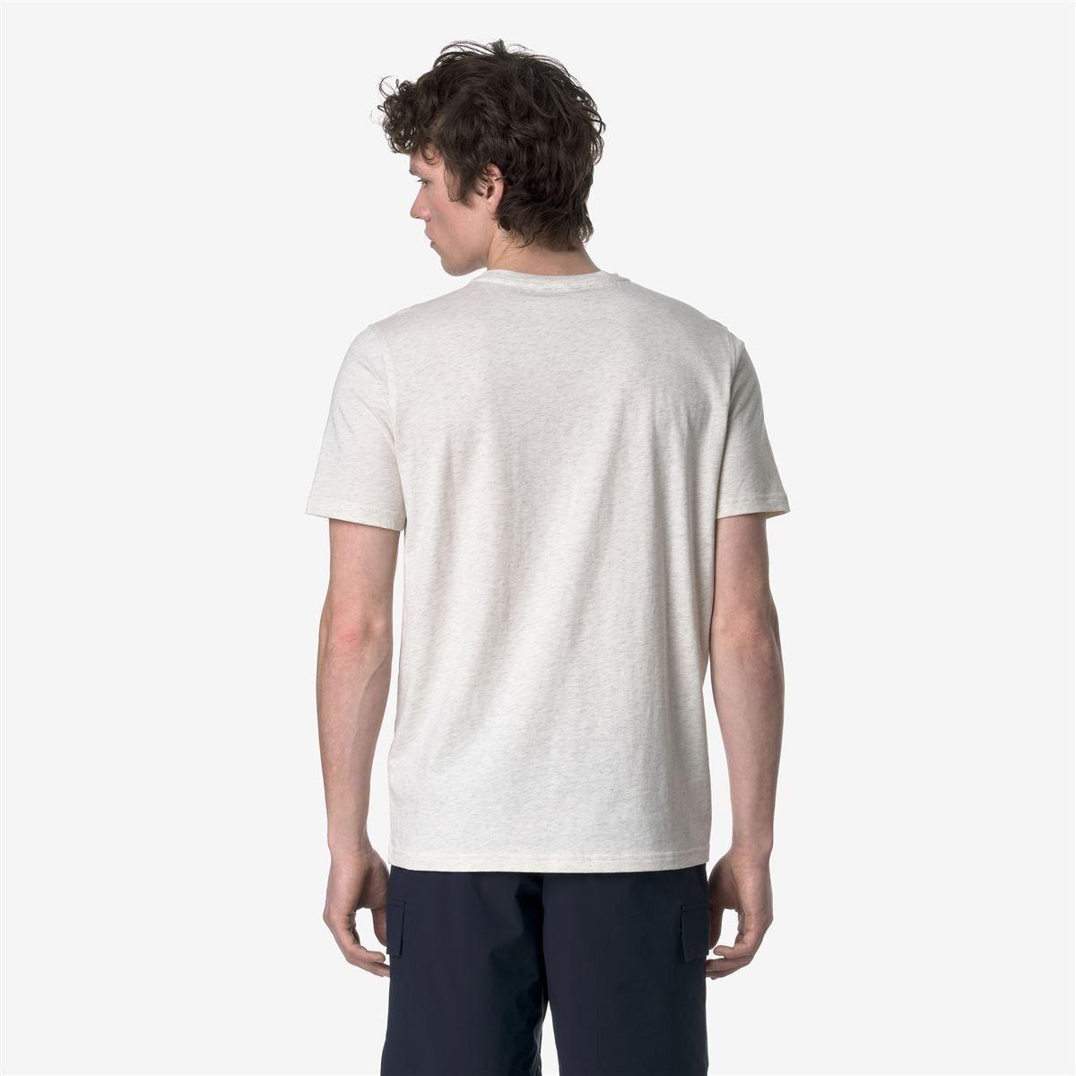 Polera K-Way Men Sigur Bleach Melange-3